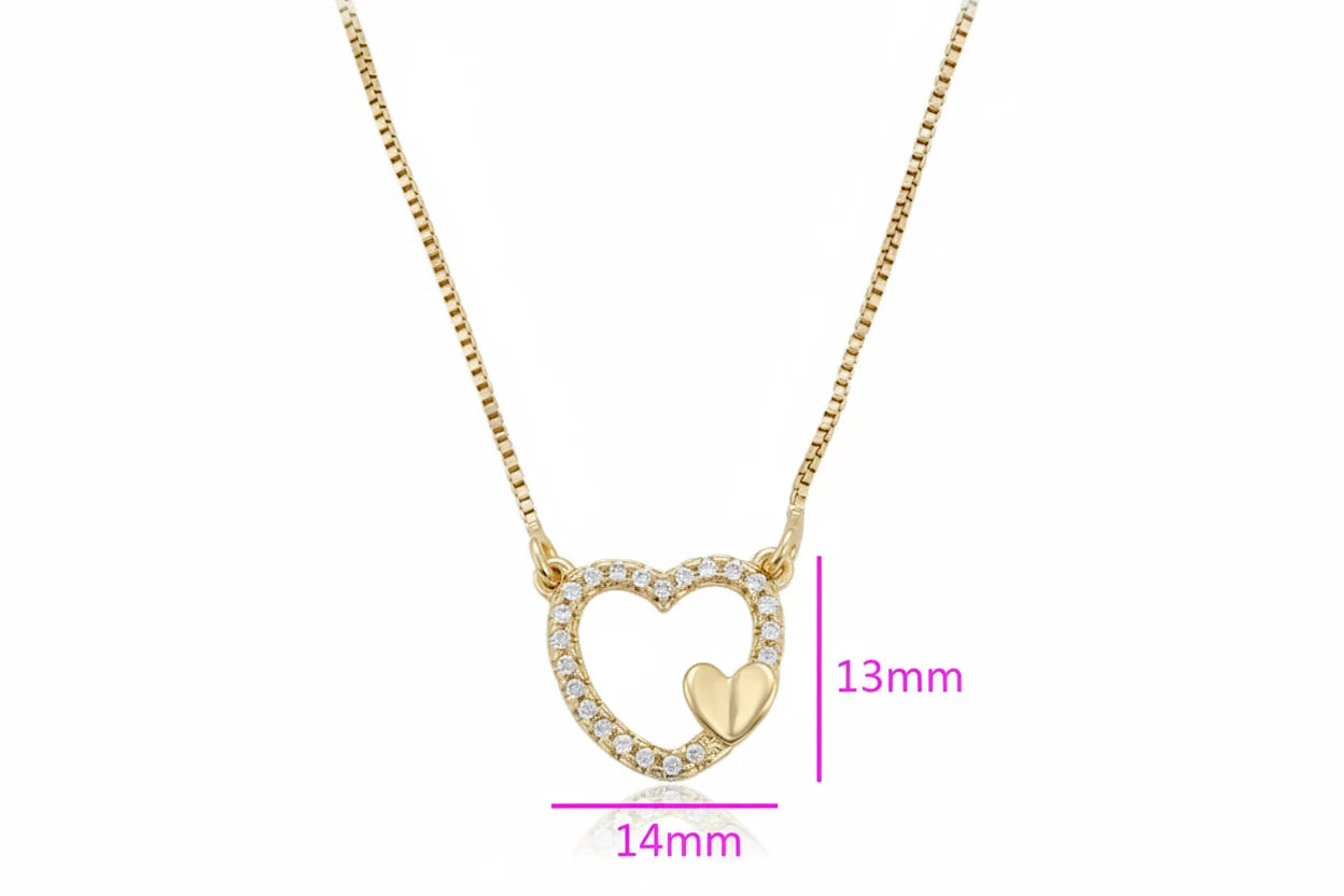 COLLIER CŒUR FEMME