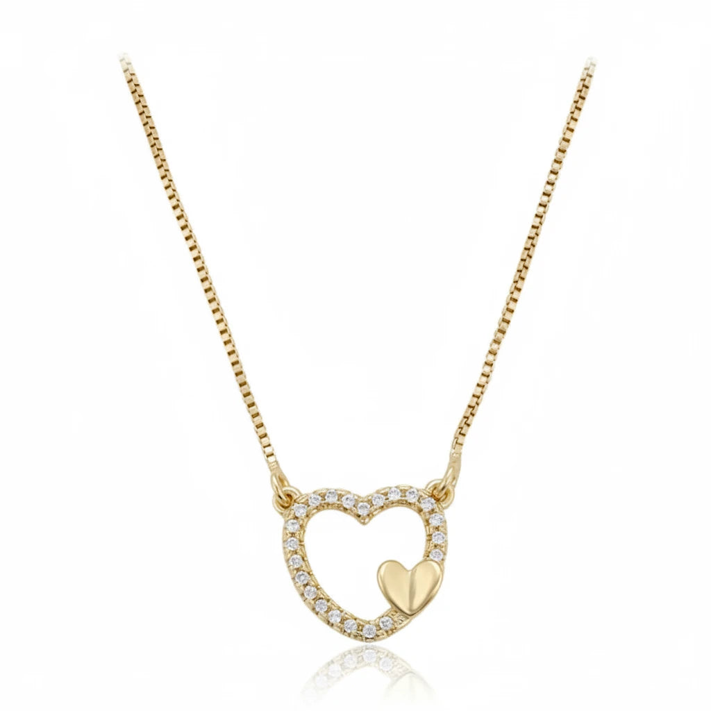 COLLIER CŒUR FEMME