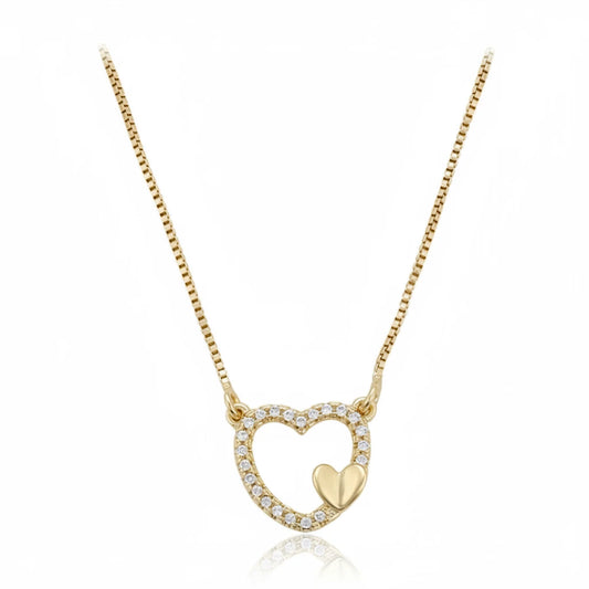 COLLIER CŒUR FEMME
