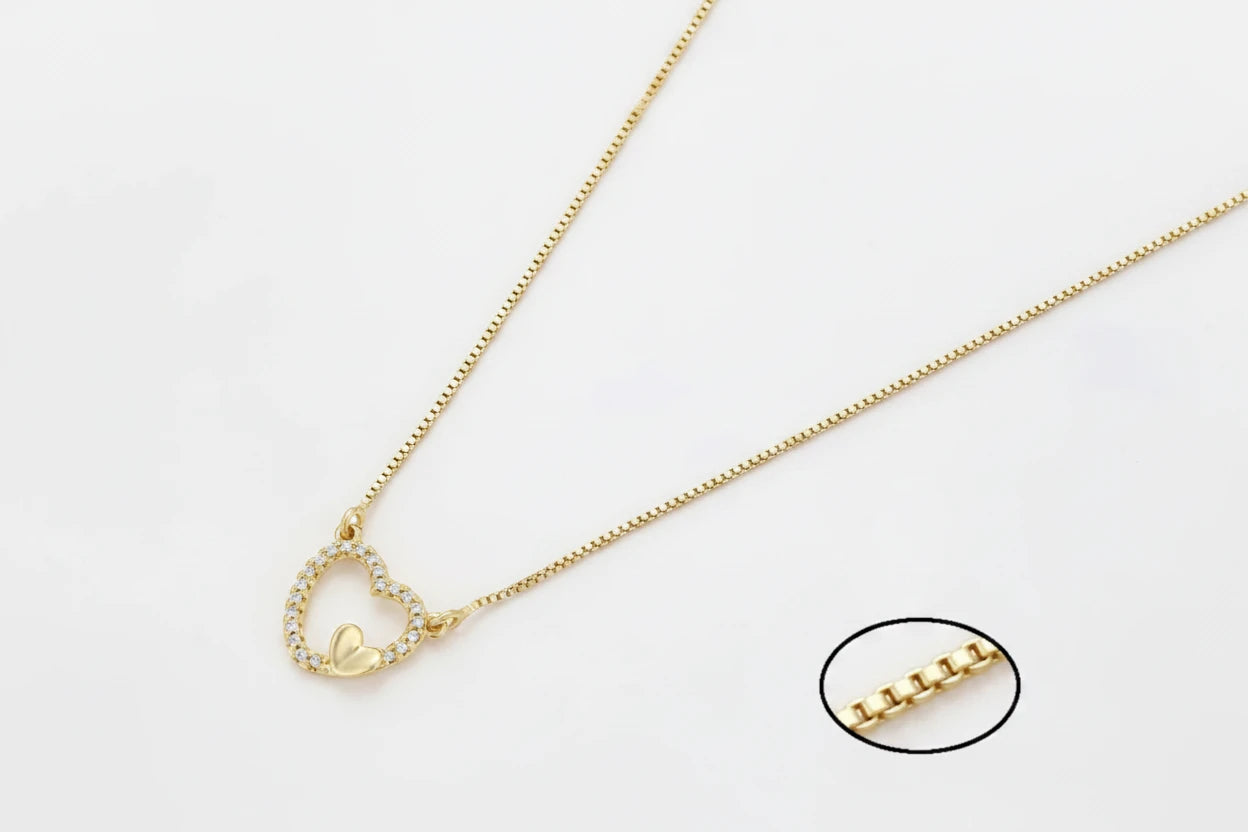 COLLIER CŒUR FEMME