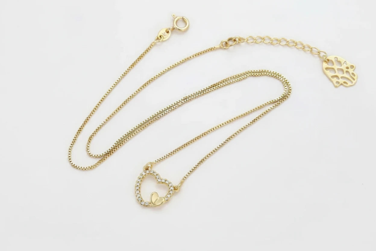 COLLIER CŒUR FEMME