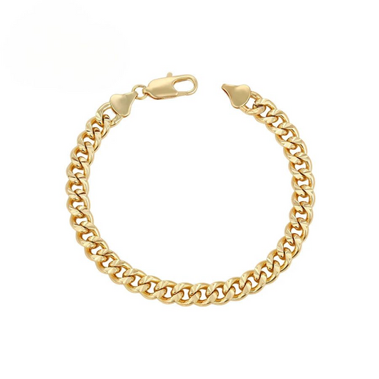 Bracelet Gourmette Femme Or