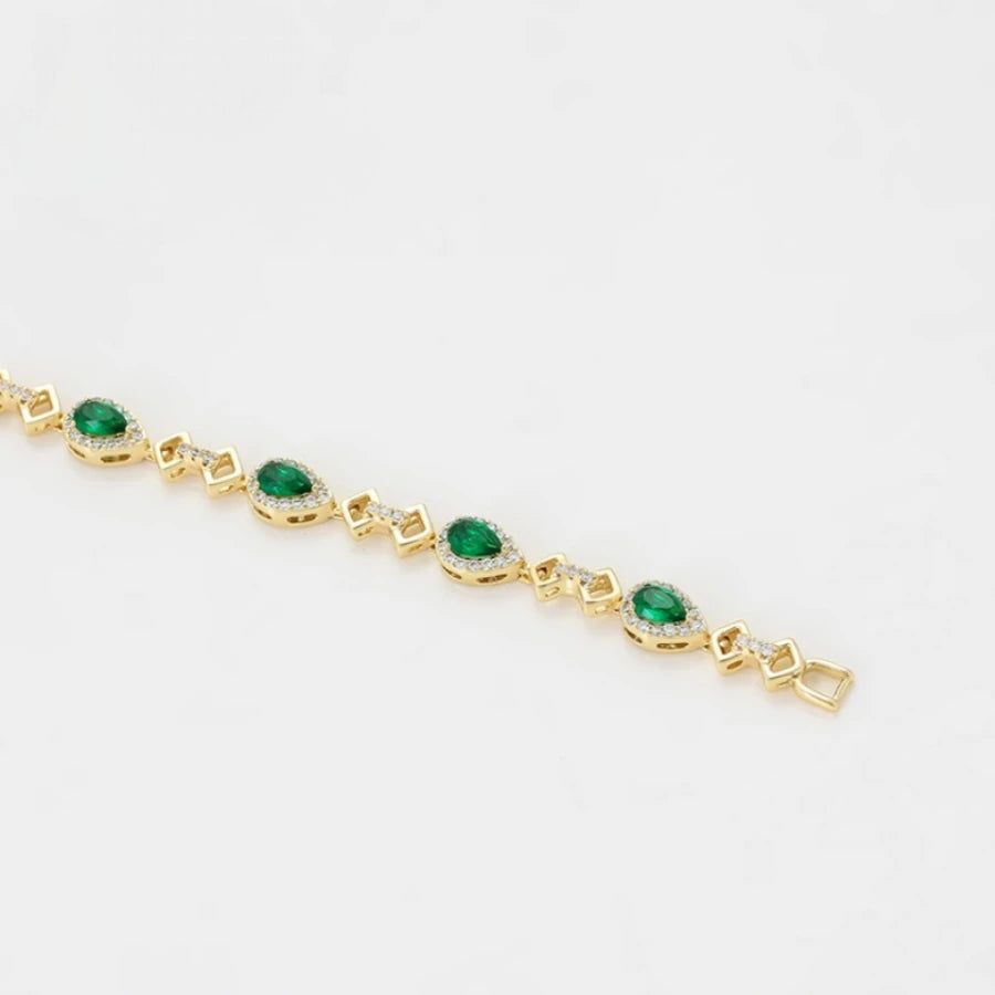 Bracelet Femme Or Vert
